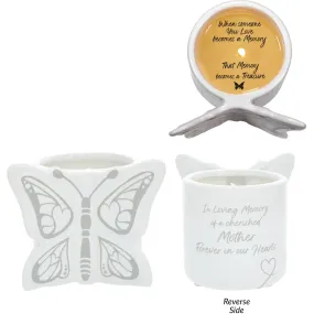 Mother 8 oz 100% Soy Wax Reveal Butterfly Candle Scent: Tranquility