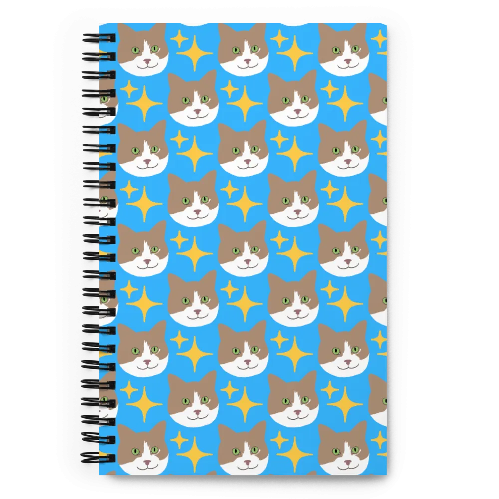 Mr. Peaches the Cat Spiral Notebook