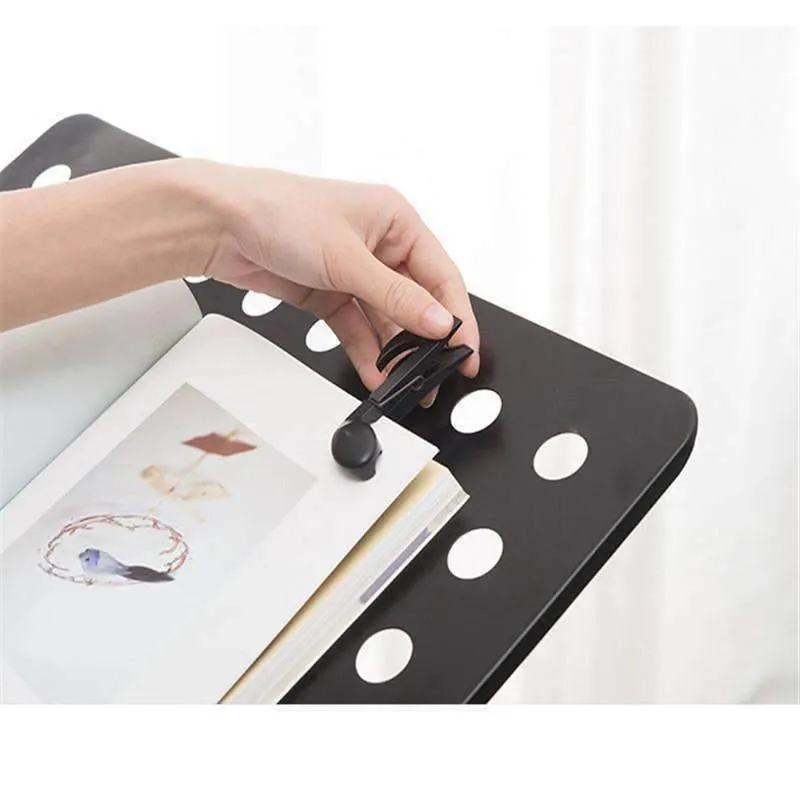 Music Notes Black Clips/Pegs - Set of 2