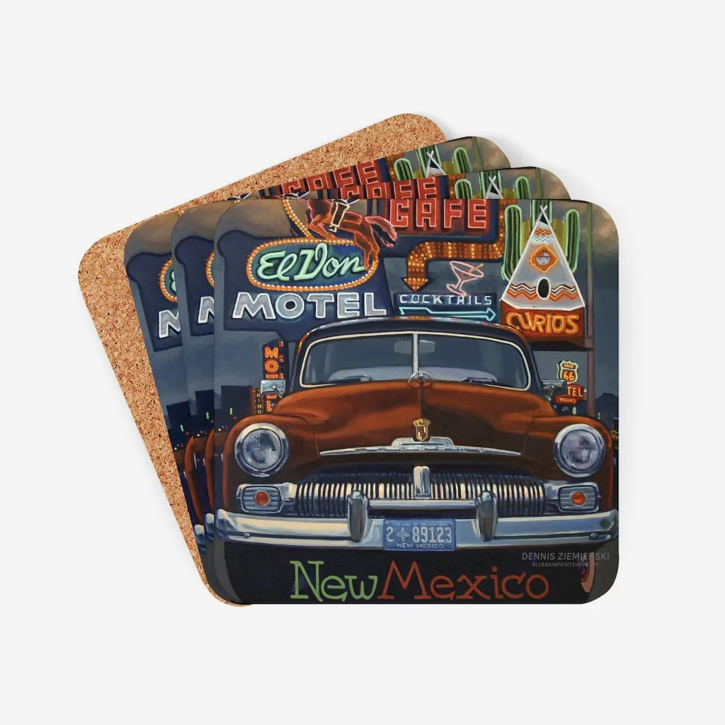 New Mexico Lights Coaster Set