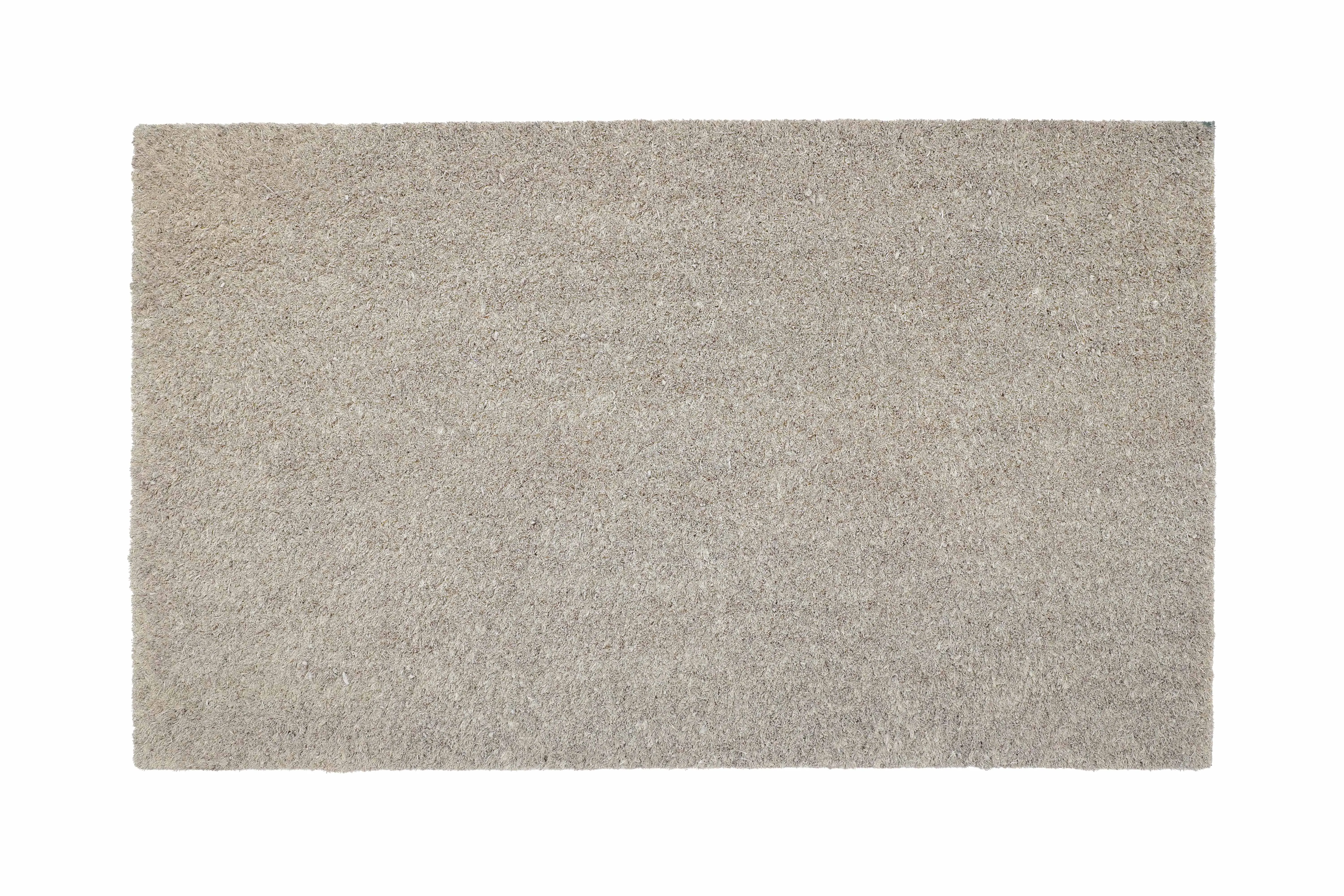 OnlyMat Solid Plain Colour Natural Coir Entrance Door Mat
