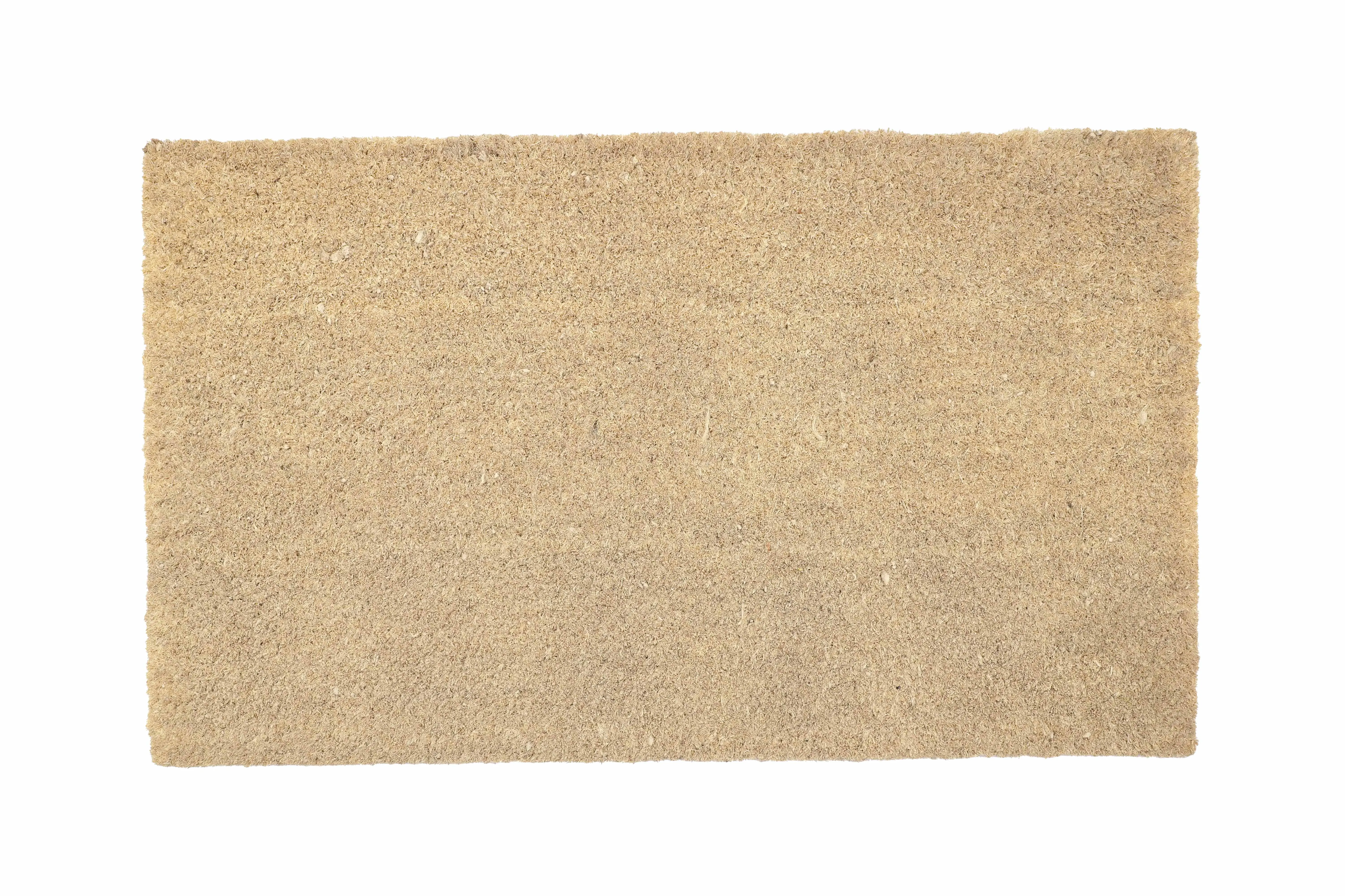 OnlyMat Solid Plain Colour Natural Coir Entrance Door Mat