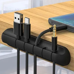 Organize Your Cables Instantly - Self-Adhesive Cable Holder Clips for Home & Office