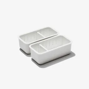 Oxo | 2-Piece Slim Adjustable Organizer Bins