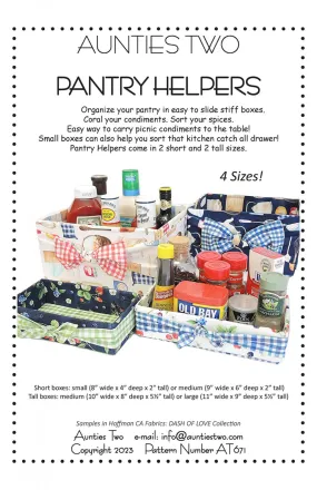 Pantry Helpers Pattern