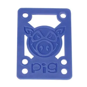 Pig - 1/8" Blue Skateboard Risers