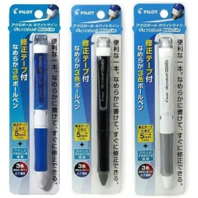 PILOT BECTRF-18A-5 light oil immediately change the three-color pen refill Correction belt refill