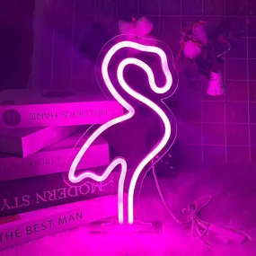 Pink Flamingo Table Lamp