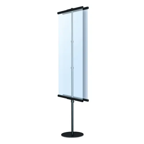 Poster Grip Snap-On Banner Stands 24" Wide and Adjustable for Posters or Banners | Lightweight   Portable