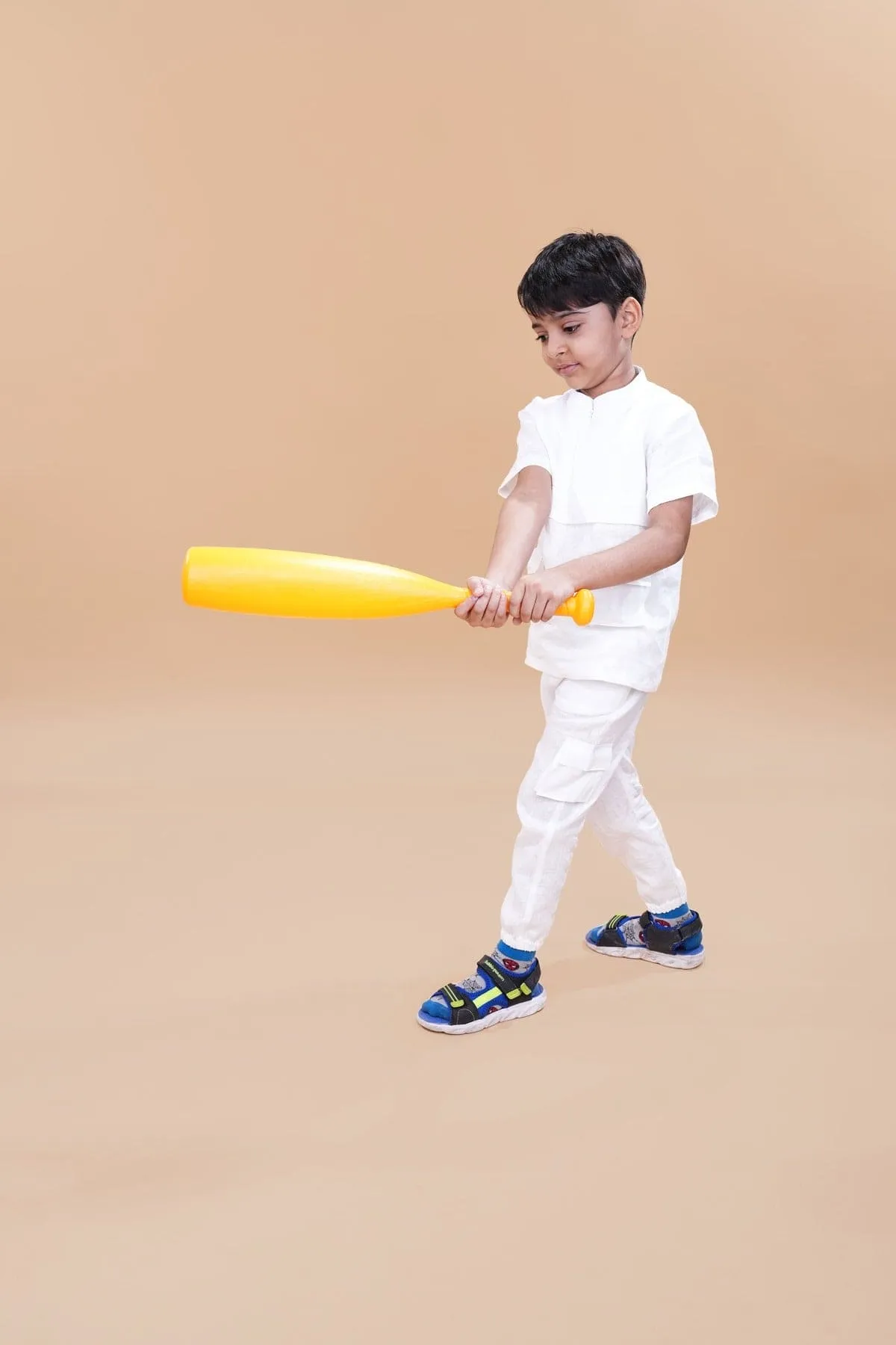 Pre-Order: Box Pocket Pure Linen Co-ord (White Colour)