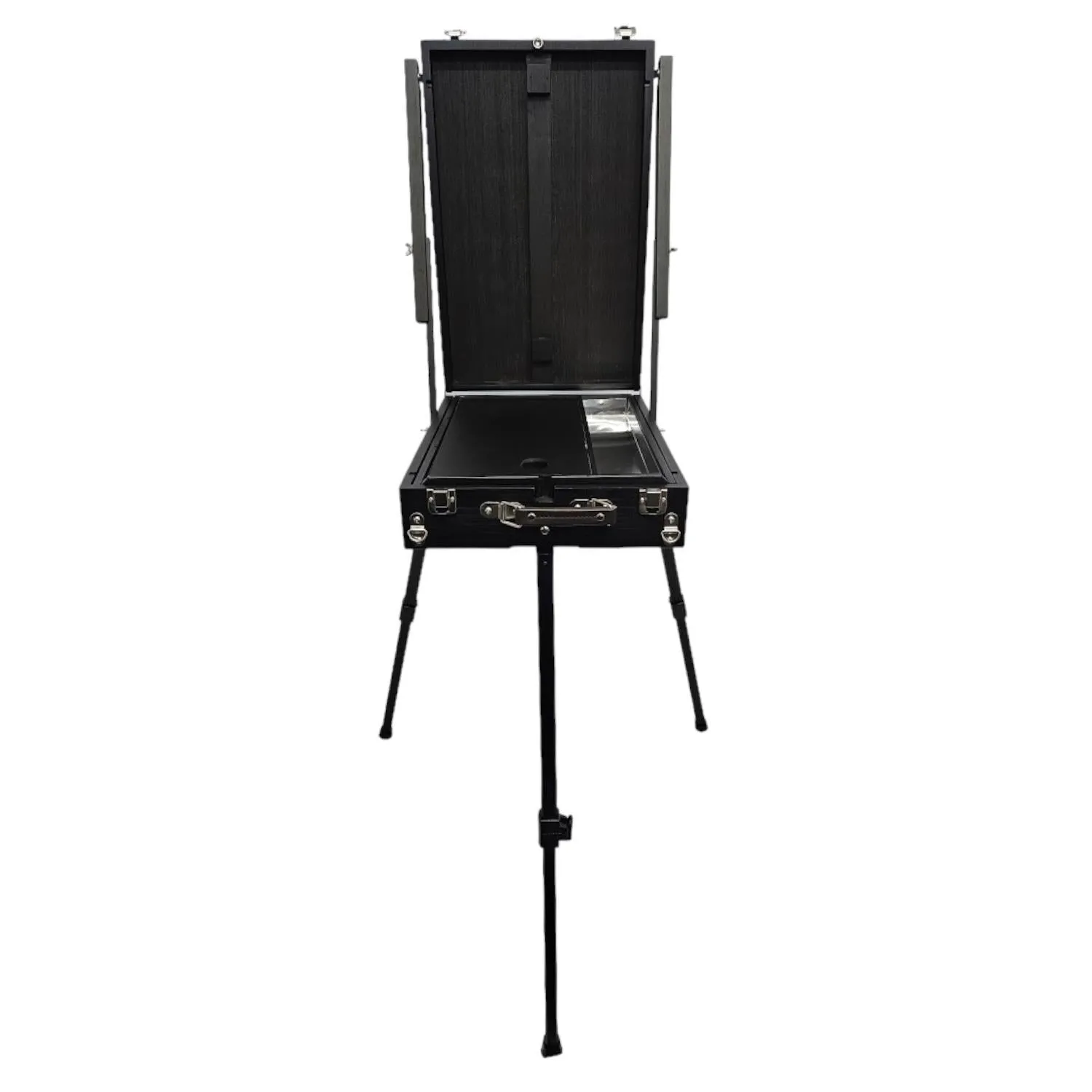 Prime Art Easel Wooden French Box Style BLACK (EA25)