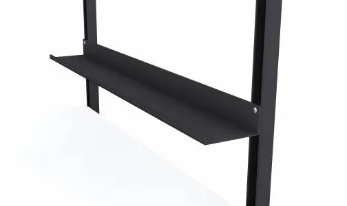 Production Basics 8493 Tool Shelf and Bin Rail for Workstations, 60"W