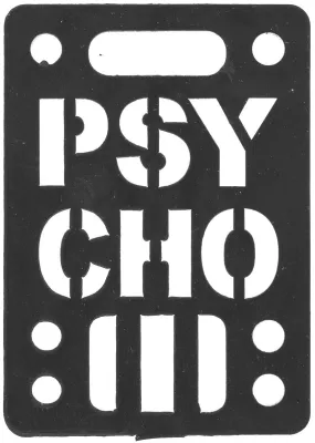 Psycho - 1/4" Soft Risers Black