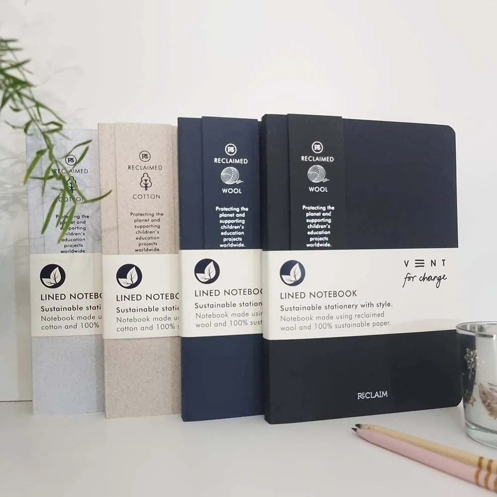 RECLAIM Recycled Cotton Notebook