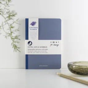 Recycled Sucseed A5 Notebook - Lavender