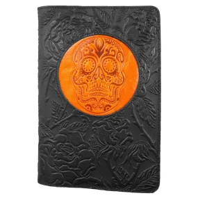 Refillable Leather Icon Luxe Journal, Día de los Muertos