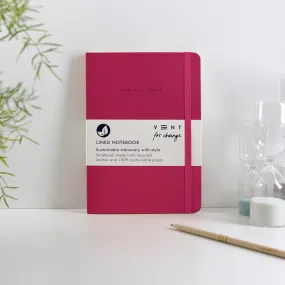 Releather & Sustainable Make a Mark A5 Notebook - Pink