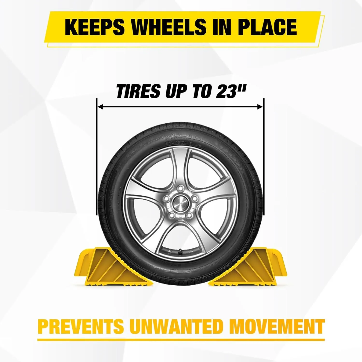 RV Wheel Chocks Wheel Dock Kit