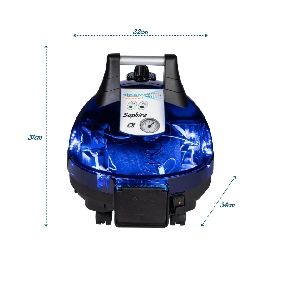 Saphira C8 Dry Steam Cleaner