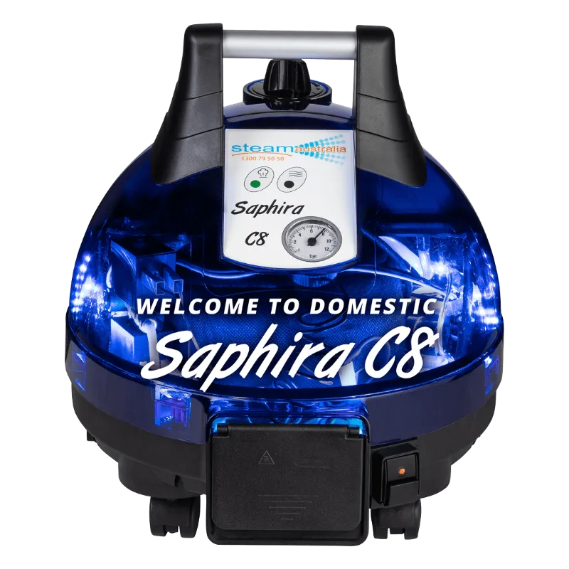 Saphira C8 Dry Steam Cleaner