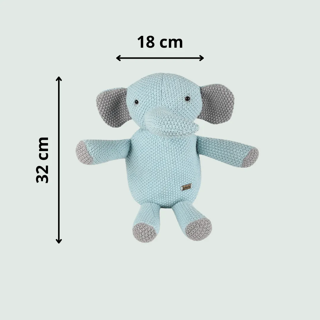 Shoulder bag for Kids Berry The Elephant| 100% Premium Cotton