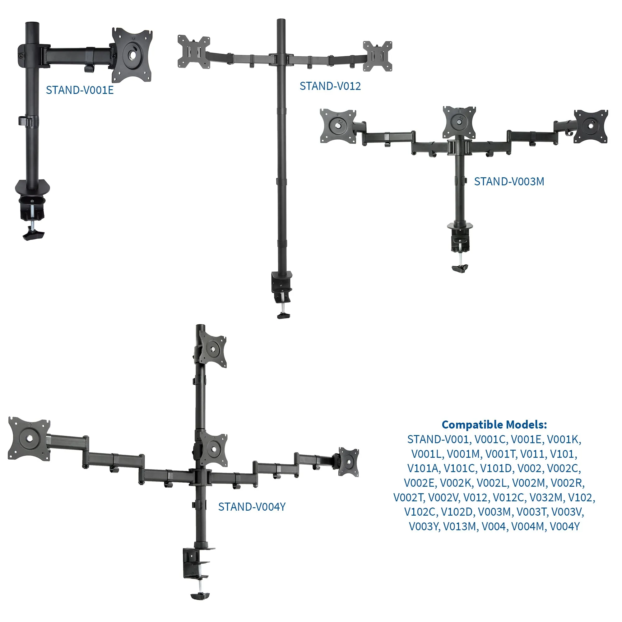 Single Monitor Arm for Desk Stand
