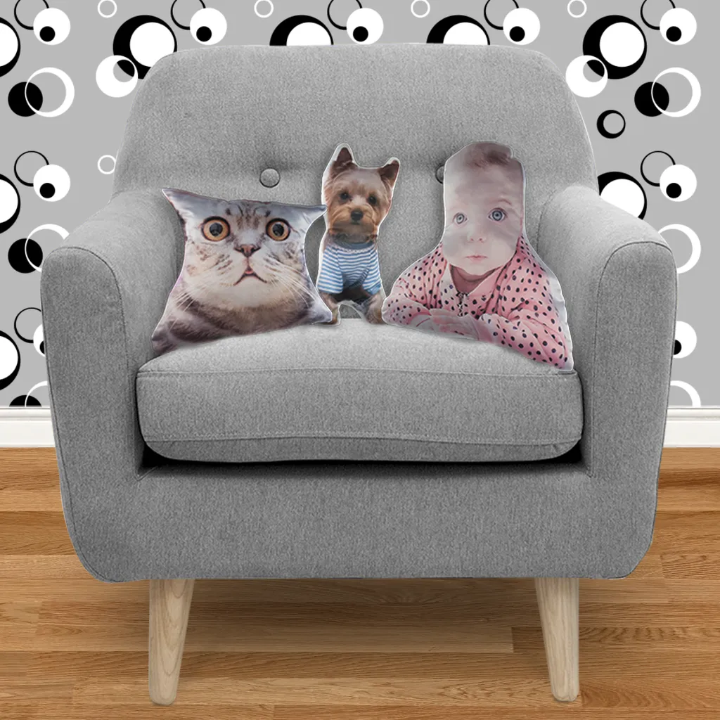 Social Media Icon Pillow Cut to Heart Shape LiL Monroe Toes