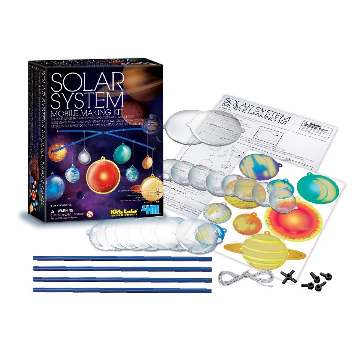Solar System Mobile Making Kit - KidzLabs