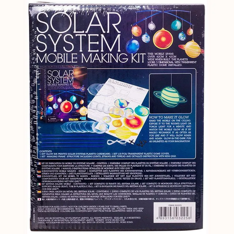 Solar System Mobile Making Kit - KidzLabs