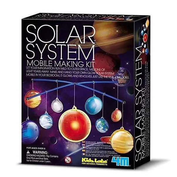 Solar System Mobile Making Kit - KidzLabs
