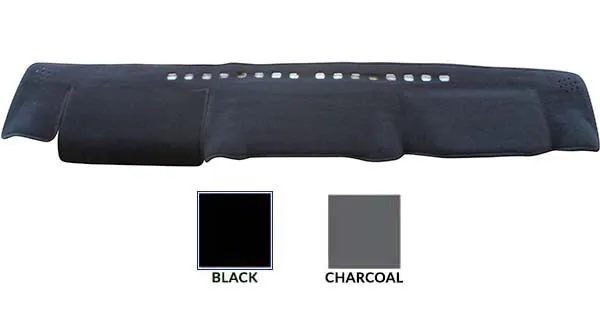 Sunland Dash Mat fits Toyota Landcruiser - Black T9401
