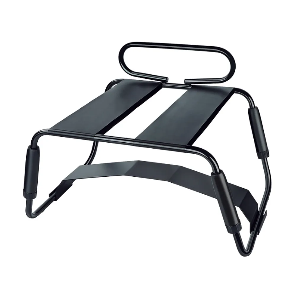 Temptasia Surrender Sex Chair - Black Sex Stool With Vibrating Dildo