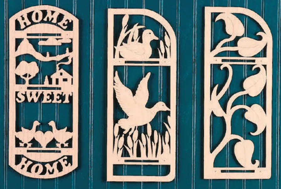 Three Curio Shelf Patterns - No. 4