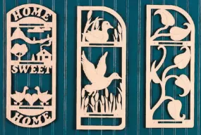 Three Curio Shelf Patterns - No. 4