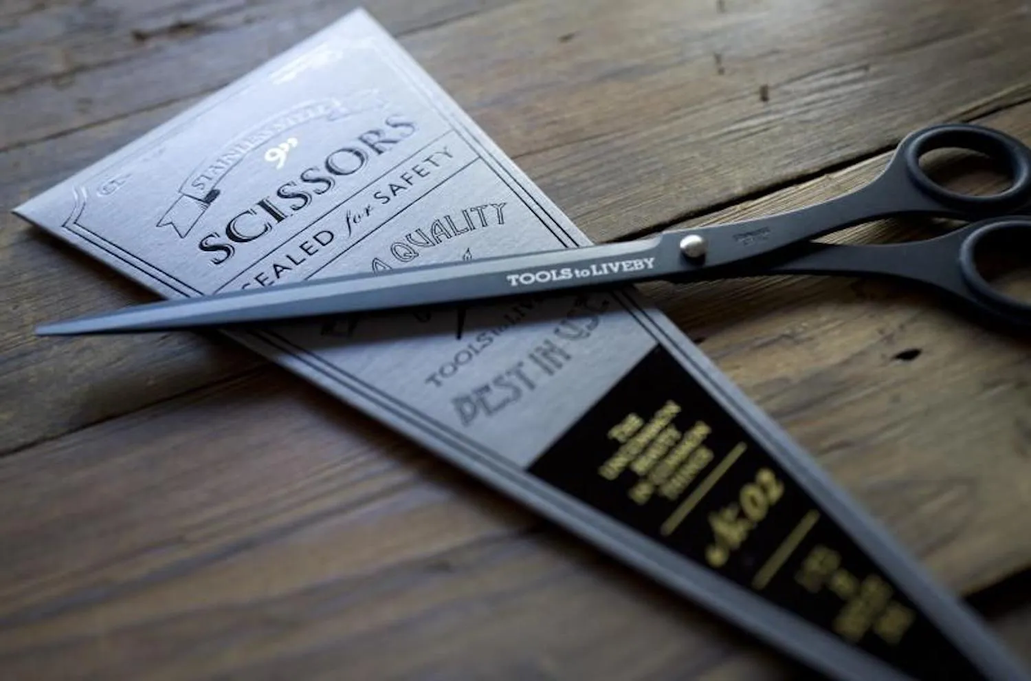 Tools to Liveby Long Black Scissors 9"