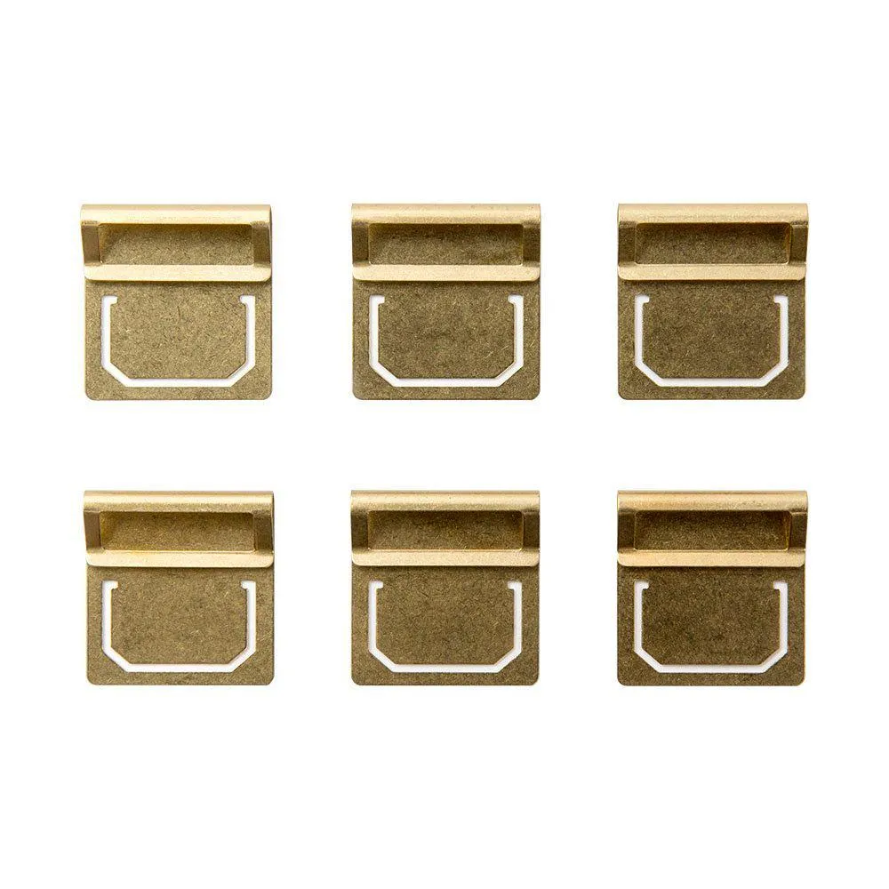 Traveler's Company Brass Index Tabs