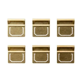 Traveler's Company Brass Index Tabs