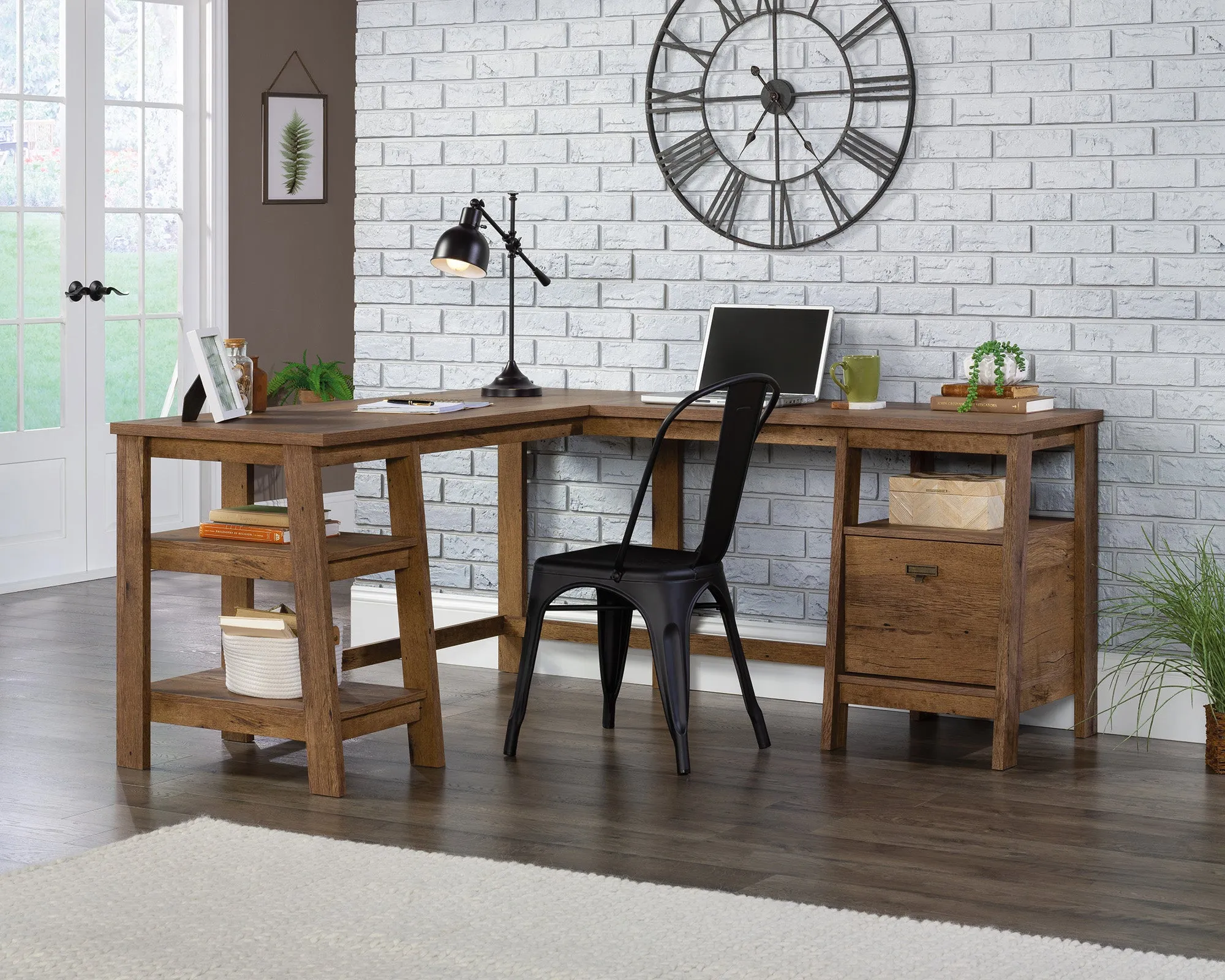 Trestle L-Desk Vo