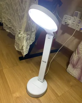 vacill Foldable LED Desk Lamp, 3 Lighting Modes with 5 Brightness Levels and 40-minute Timer - 32 LEDs