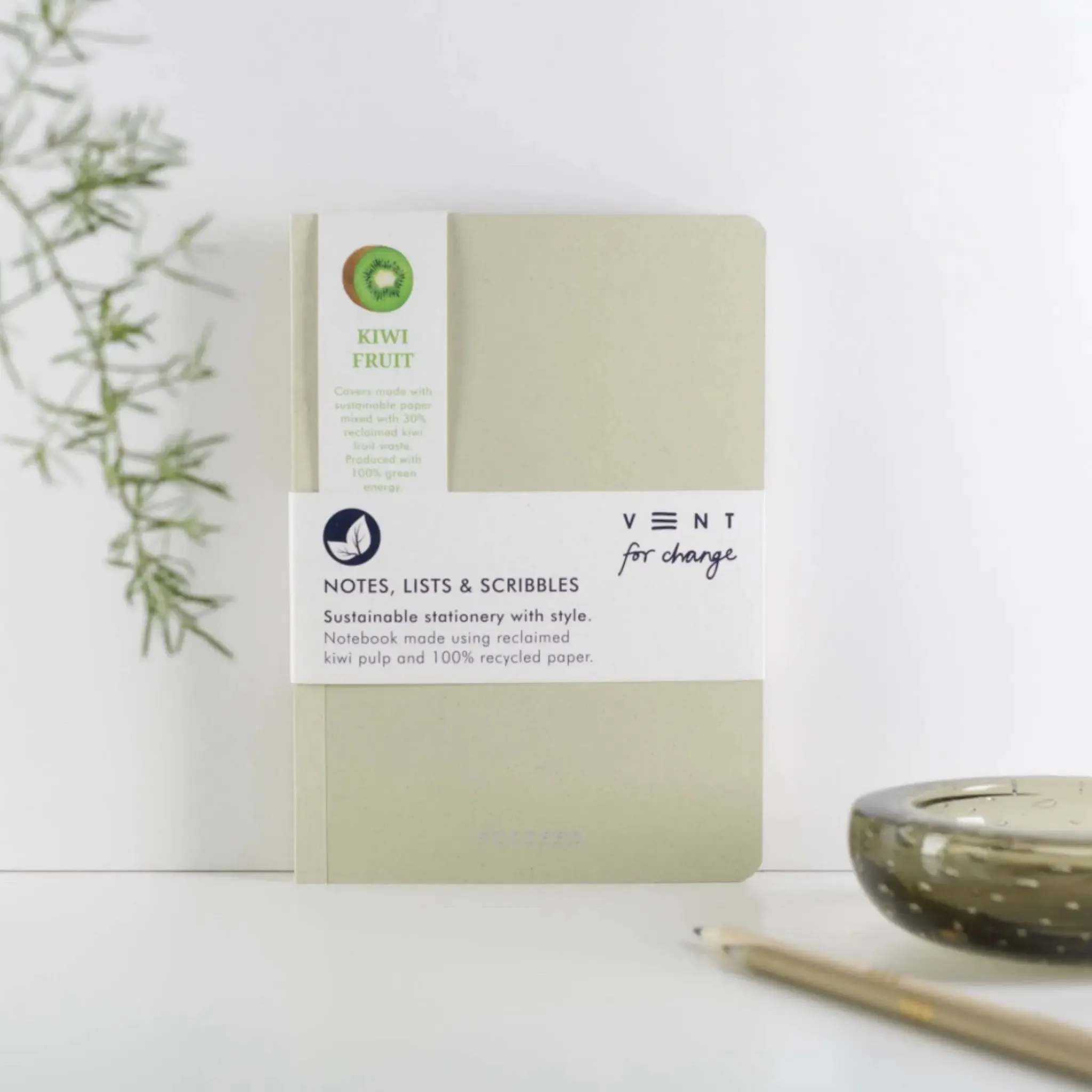 Vent KIWI Notebook A5