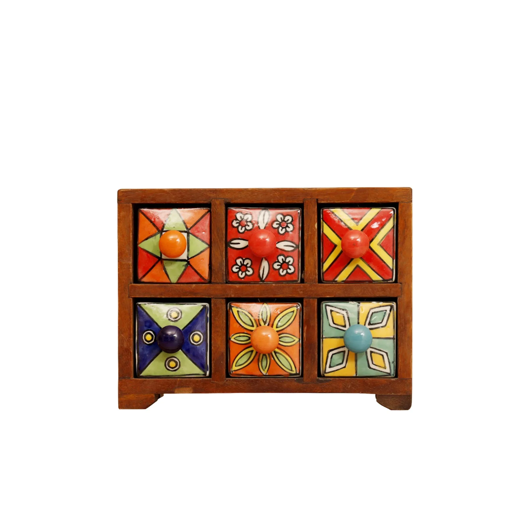 Vibrant Mini Ceramic Organizer