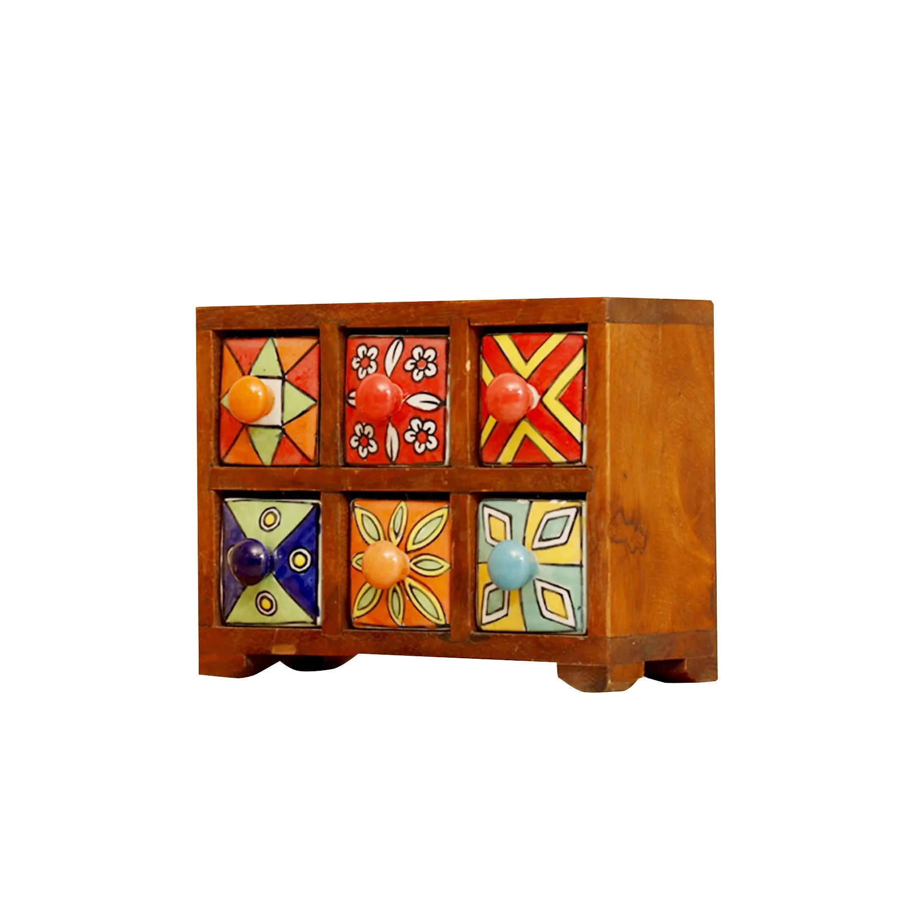 Vibrant Mini Ceramic Organizer