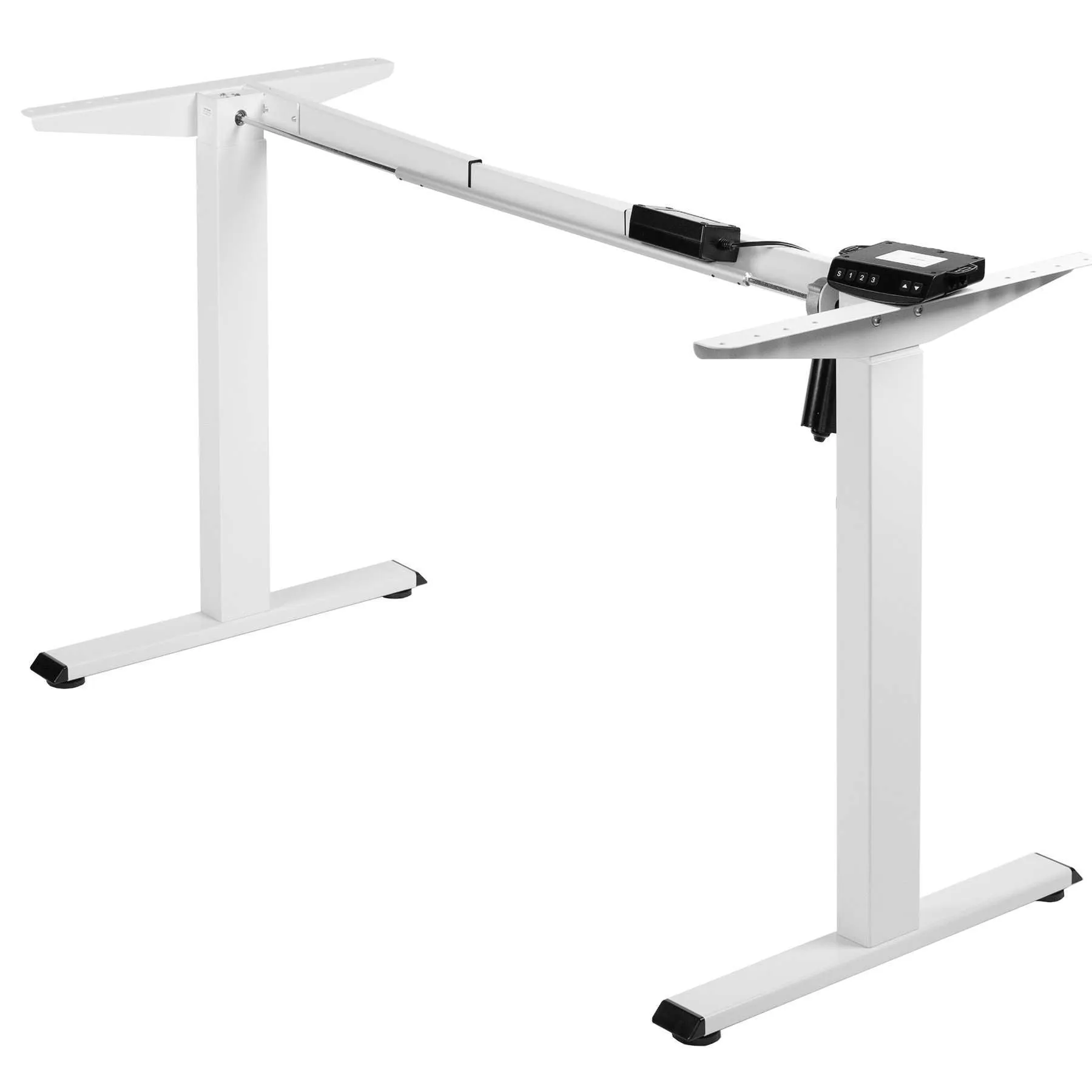 Vivo Electric Single Motor Desk Frame, DESK-E-100W/DESK-E-100B