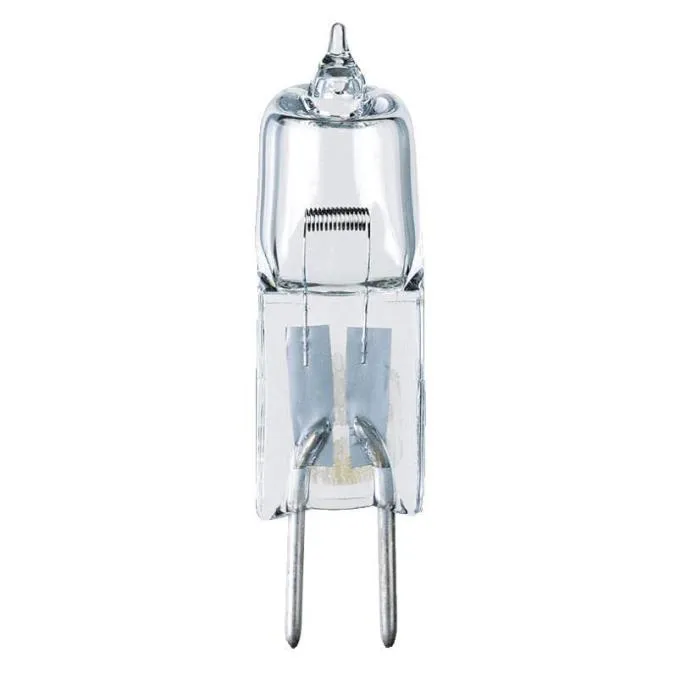Westinghouse 0473900 75 Watt Halogen T4 Single-Ended Low Voltage Clear - 3050 Kelvin - Cool White - 1350 Lumens - Bi Pin GY6.35 Base - 12 Volt - Card