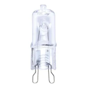 Westinghouse 0490100 40 Watt Halogen T4 Single-Ended Clear - 2800 Kelvin - Warm White - 480 Lumens - G9 Base - 120 Volt - Box