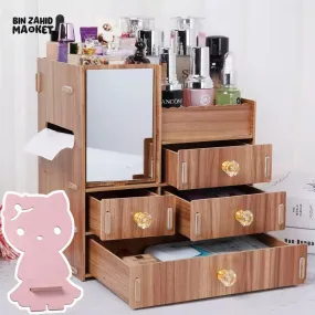 WOODEN JEWELRY ORGANIZER