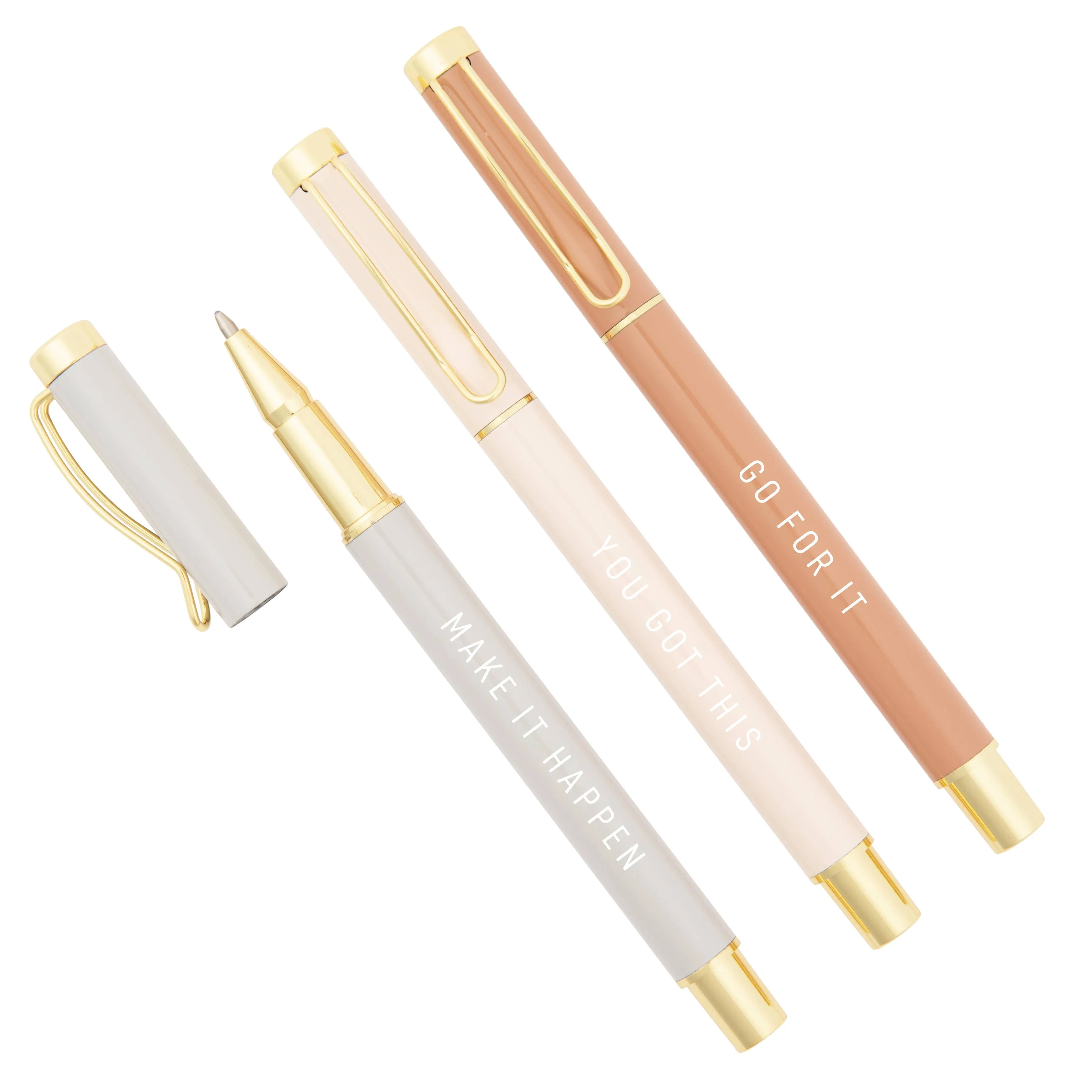You Got This Metal Pen Set | Inspirational Ballpoint Pens - Perfect Gift for Dream Chasers