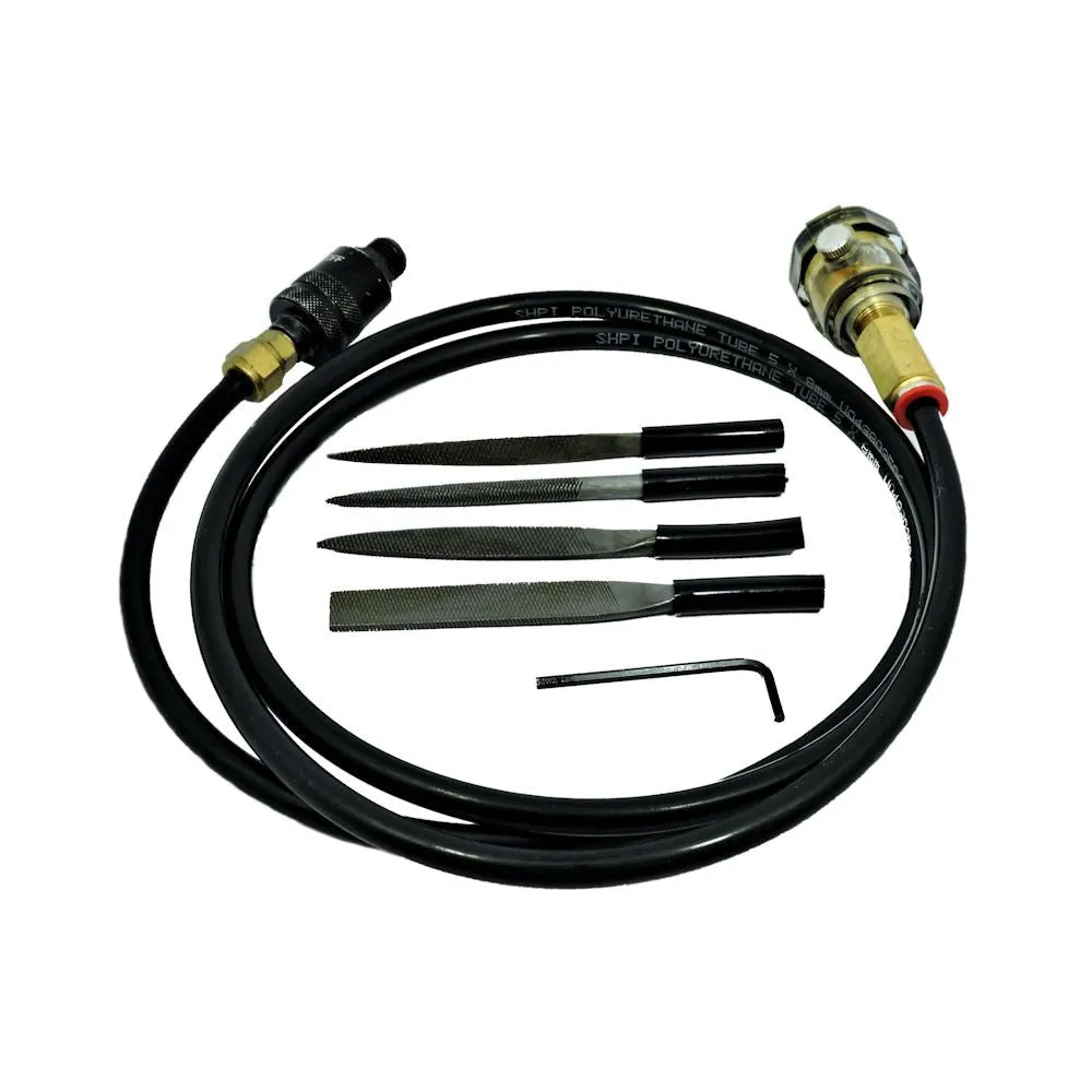 ZF-10M -- 9,000 BPM -- 7~10mm stroke --  Vibration Reduced Mini Air File