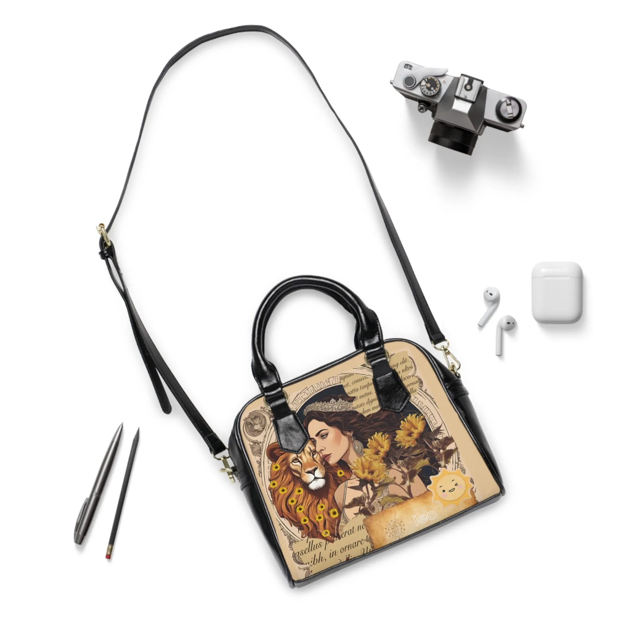 Zodiac Leo Shoulder Handbag